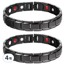 Potenkit 頂級手鍊 黑色圓點 22 x 1.2 cm, 4個