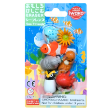 Iwako 造型橡皮擦 大海之友, 1組