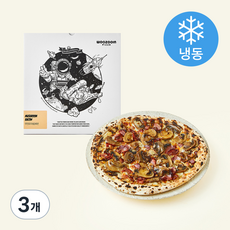 우주인피자 머쉬룸베이컨 (냉동), 461g, 1개입, 3개