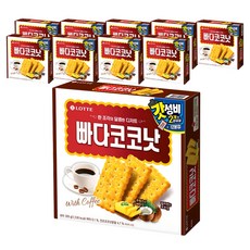 롯데웰푸드 빠다코코낫, 300g, 10개
