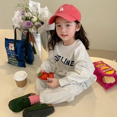 CONTIKIDS 童款印花大學T棉褲套裝