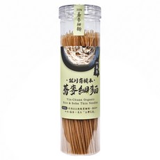 銀川 有機30%蕎麥細麵, 350g, 1罐