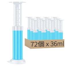 馬桶芳香凝膠 opp袋裝 顏色隨機 12個, 36ml, 6盒, 款式隨機