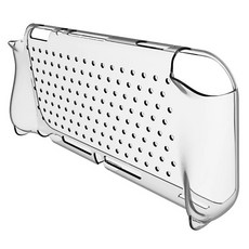 Nintendo 任天堂 SWITCH 周邊 JUSTDAN NS Lite TPU 主機保護殼, 1個, 透明, SW-127