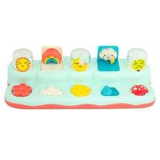 B.toys 科育感統玩具 18個月以上, 派樂地天氣觀測站 藍色, 1個