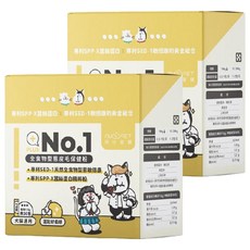 nu4PET 陪心寵糧 機能Plus 1.5g*30包*2盒 犬貓適用, 皮膚/毛髮