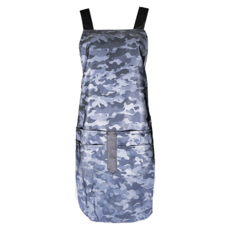 enjoylife 二口圍裙, 迷彩風 灰色, 1件