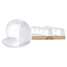 aguard 圓形防撞角, 透明, 8個