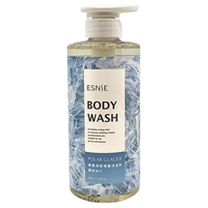 ESNIE 伊絲妮 專業淨背凍感沐浴乳 極地冰川, 580ml, 1瓶
