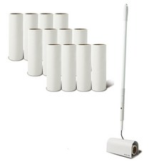 Market Plan 長柄滾筒清潔黏把+補充黏筒 12卷, 1組