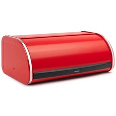 brabantia 圓形麵包盒 白色, 時尚紅, 1 個
