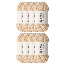 니뜨 허니 벨벳 뜨개실 100g, 8개, 2 연살구