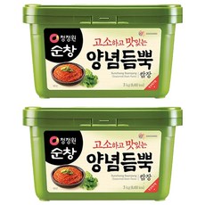청정원순창 양념듬뿍 쌈장, 3kg, 2개