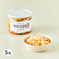 부자가김치 키즈 썬김치, 400g, 5개