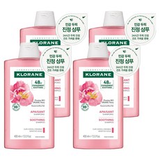 클로란 피오니 샴푸 프림로즈향, 400ml, 4개