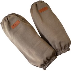 JF COMPANY 帆布美容美術工坊作業用袖套組, 卡其色