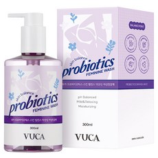 vuca 女用益生菌平衡弱酸性私密沐浴露, 300ml, 1瓶