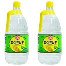 오뚜기 화이트 식초, 1.8L, 2개