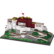 Friendy 奈米積木 地標大型建築物 布達拉宮 SM9922, 混合顏色, 1個