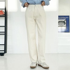 토마토팩토리 여성용 내추럴 와이드 롱 일자팬츠 2012D