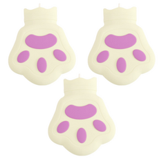 몬드스팟 실리콘 미니 보온 물주머니 화이트 JNH828, 3개