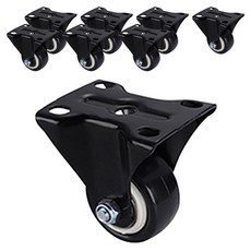 GAPANG 靜音固定腳輪 小型輪子, 8個