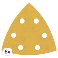 보쉬 EXPERT C470 삼각 6홀 찍찍이 P320 GOP 5p 2608900830, 6개