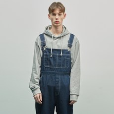 THESTORI 男性丹寧吊帶褲