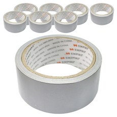 EMPIRE 高級彩色棉質膠帶 45mm x 10m 灰色, 8個