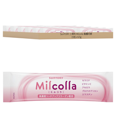 SunTORY 三得利 Milcolla 蜜露珂娜 台灣公司貨 膠原蛋白 隨手包, 15包, 97.5g, 1袋