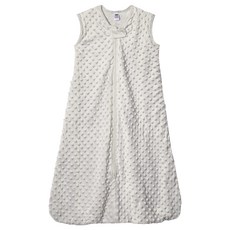 HUDSON BABY 暖膚魔豆顆粒防踢背心 0-6個月, 灰色, S