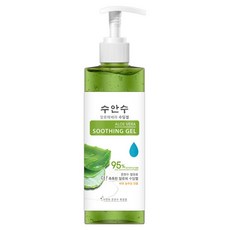 수안수 알로에베라 수딩젤 펌프형, 400ml, 1개
