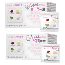 V-pack 女性綜合補充錠+膠囊, 30包, 2盒