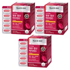 Nutri D-DAY 優質鐵質 葉酸 維他命D 30g, 3個, 60錠