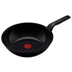 Tefal 特福 綠生活陶瓷不沾系列 小炒鍋 曜石黑, 28cm, 1個