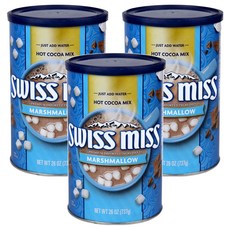 SWISS MISS 即溶棉花糖熱可可粉, 737g, 3個