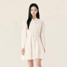 Roem 女款高領棉質中長版連身裙