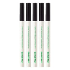 이니스프리 파워프루프 브러시 라이너 0.6g, 1호 블랙, 5개