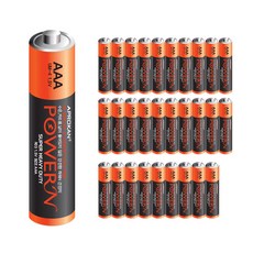 PROKAN 動力錳電池 AAA 散裝, 30件, 1個