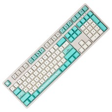 MONSTARGEAR 韓國文化財 陶瓷 PBT 訓民正音 丹青 客製化 特色鍵帽, 鍵帽, 薄荷綠, 高麗青瓷
