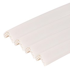 aguard 蜂巢氣墊PVC防撞護角, 4個, 白色