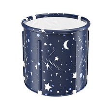 薄荷星星可折疊半身浴缸 大型, 單一顏色, 1個