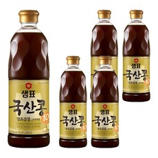 Sempio 膳府 釀造醬油, 860ml, 5個
