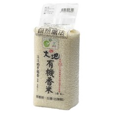 池上多力米 池上大地 有機香白米, MOA自然農法, 台灣台東縣產, 高雄147, 1.5公斤, 1包, CNS一等
