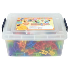 OZ TOY Ari 拼圖積木收納箱椅 310p, 隨機出貨