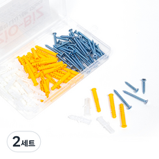 ZioBiz 塑膠壁虎螺絲組, 2套