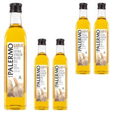 팔레르모 갈릭향 엑스트라 버진 올리브오일, 5개, 250ml