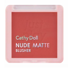Cathy Doll 凱蒂娃娃 NUDE MATTE 腮紅, 12 草莓汽水, 1個