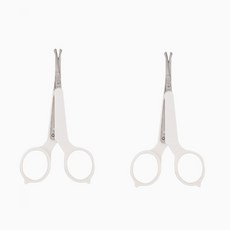 블링앤수 코털가위017, 화이트, 2개입