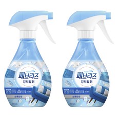 페브리즈 강력 섬유탈취제 본품, 370ml, 2개, 상쾌한향